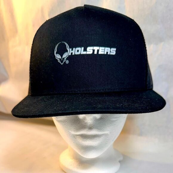 Alien Holsters Hat Cap Snapback Adjustable Black‎ Mesh Back - Picture 1 of 6